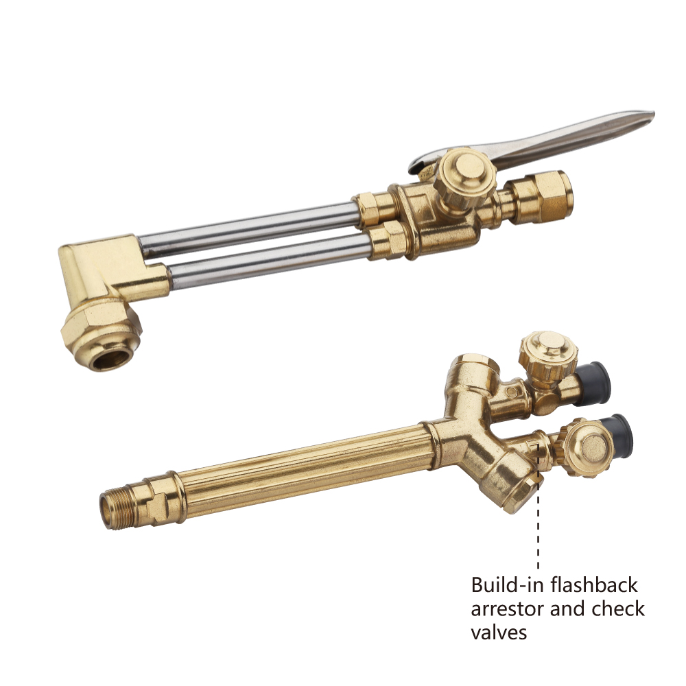 Supresor de retroceso de llama incorporado con mango de antorcha V⁺ Star 100FC de servicio mediano