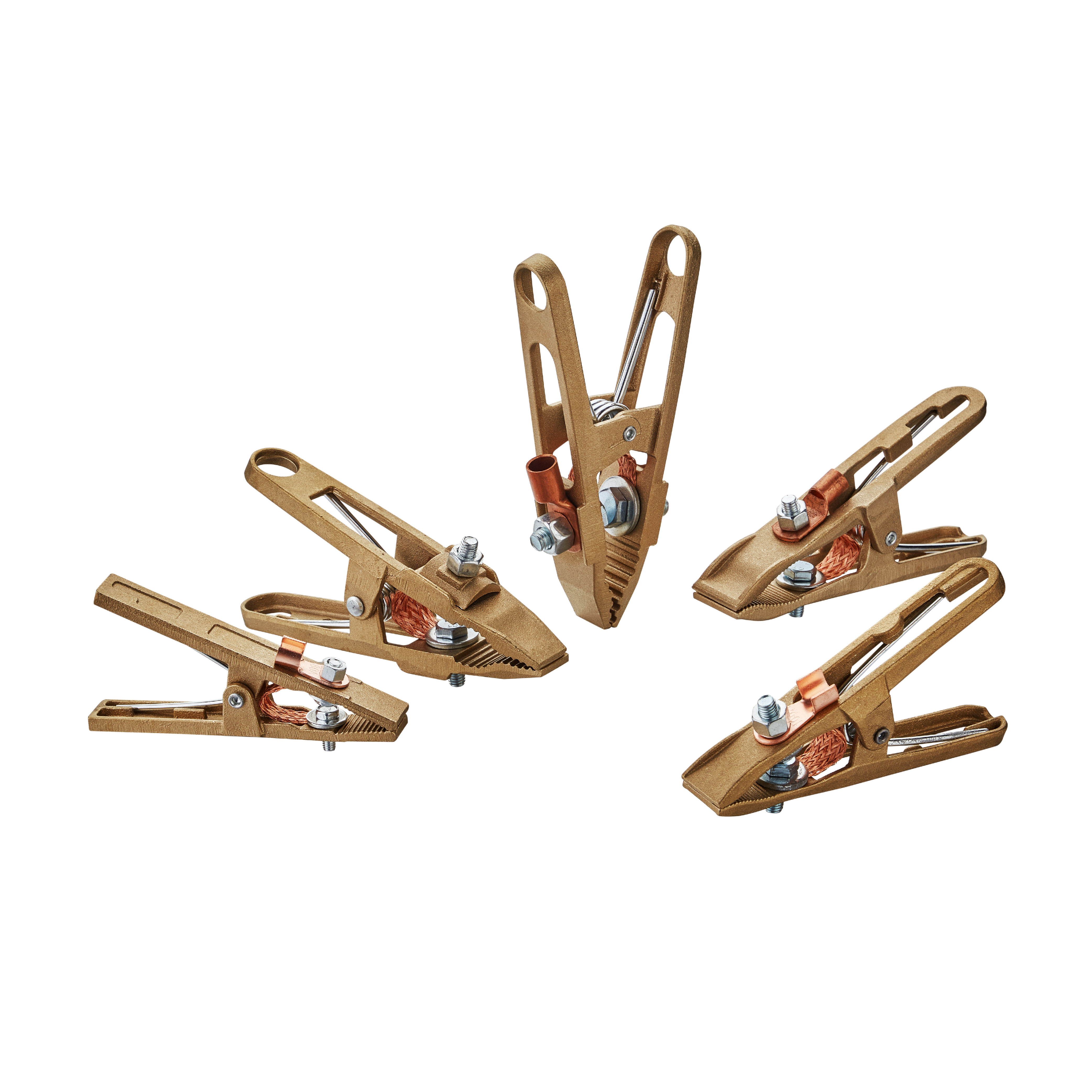 Abrazadera de tierra de latón Sacit GC900