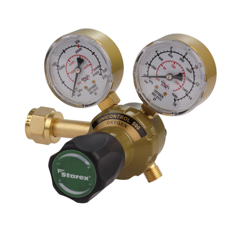 Regulador UNICONTROL 300 de servicio mediano Oxígeno, acetileno y argón