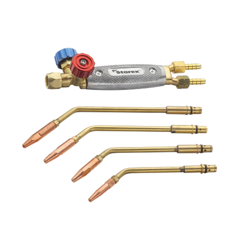 Antorcha de soldadura a gas Donmet G4 completa con 4 puntas