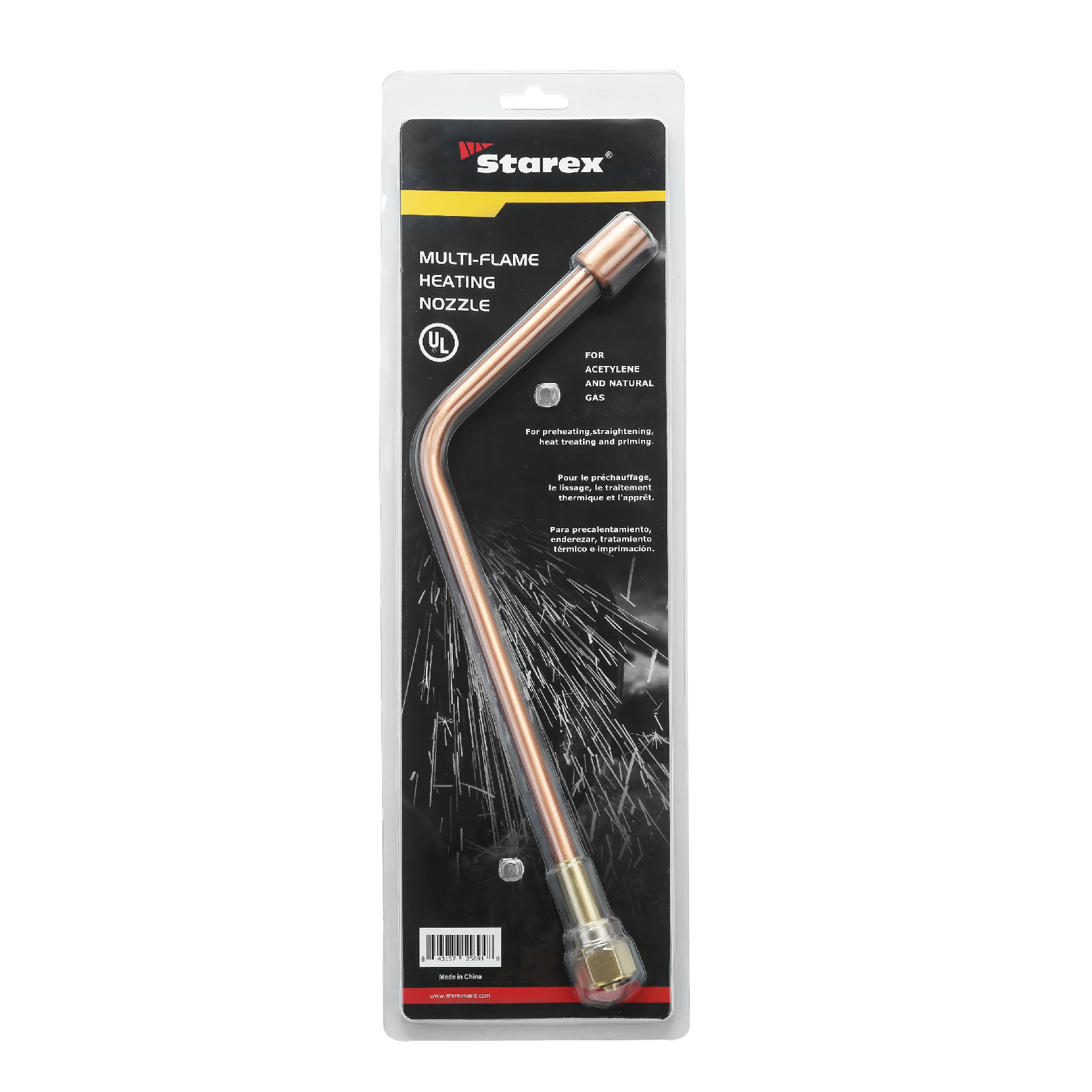 Boquilla calefactora multillama V*Star de alta resistencia MFA