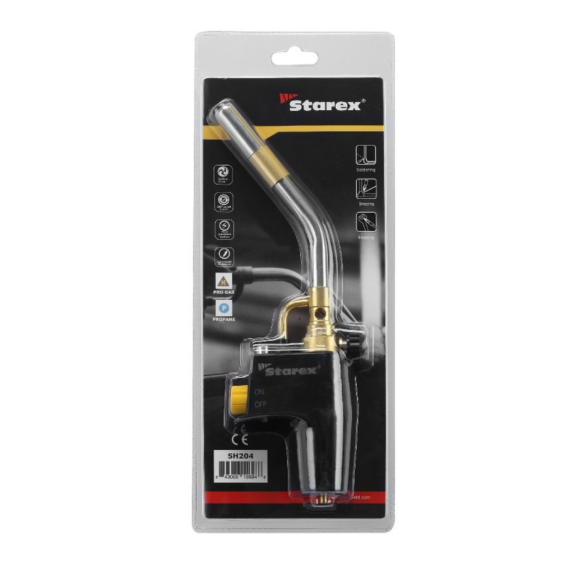 Antorcha de mano con encendido automático de gas propano/Mapp SH204