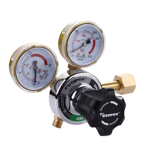 Regulador de oxígeno de calidad media de calidad media 25GX