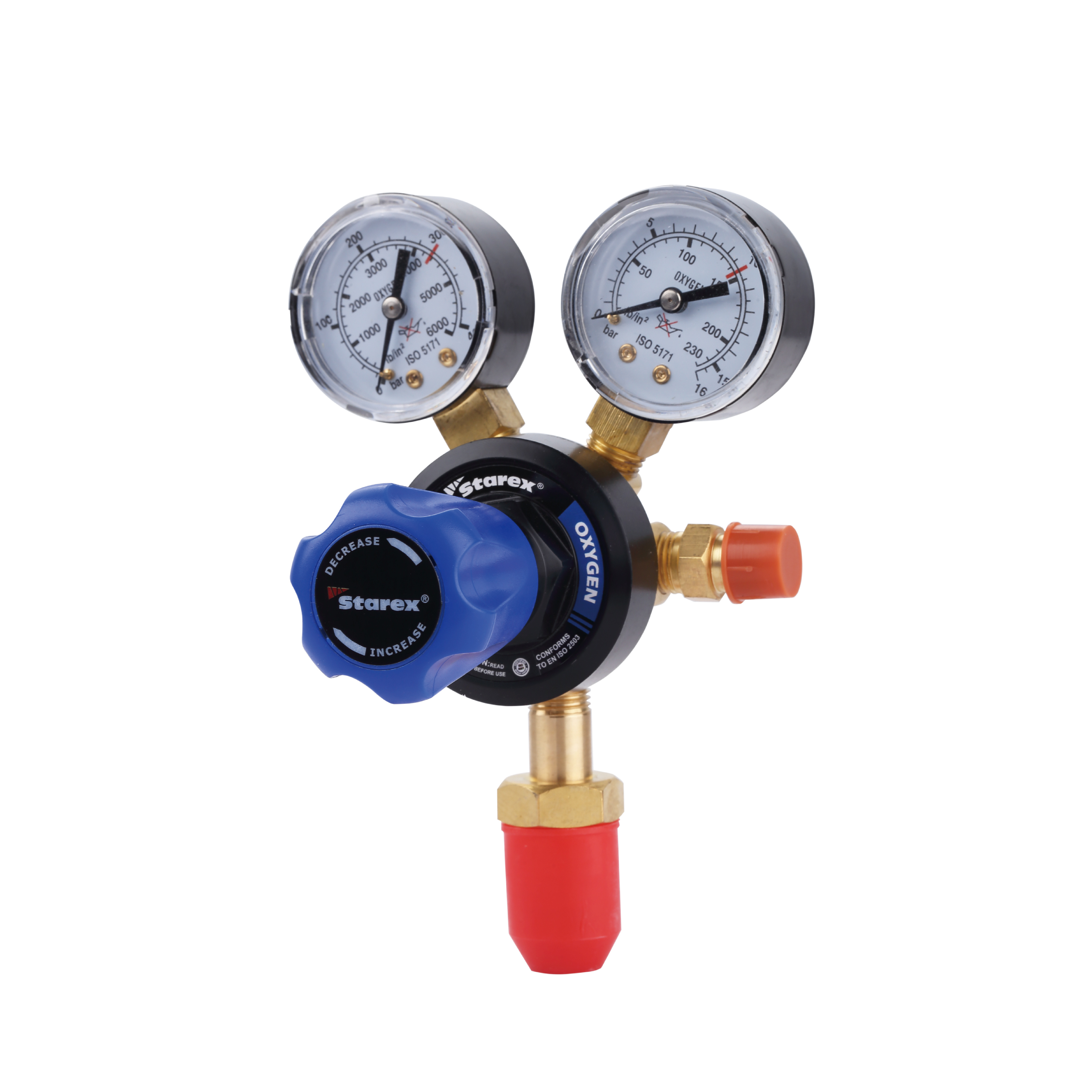 Regulador de una sola etapa Oxígeno Acetileno Propano y Argón/Co2 SR319