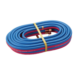 Manguera de gas doble instalada Oxígeno / Acetileno / GLP