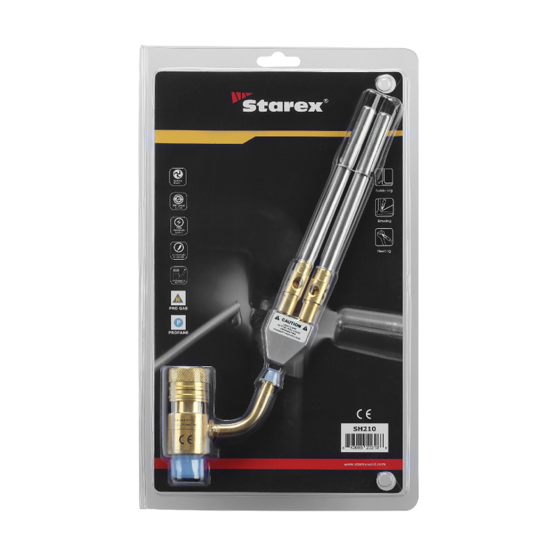 Antorcha manual con encendido automático de gas propano/Mapp SH210