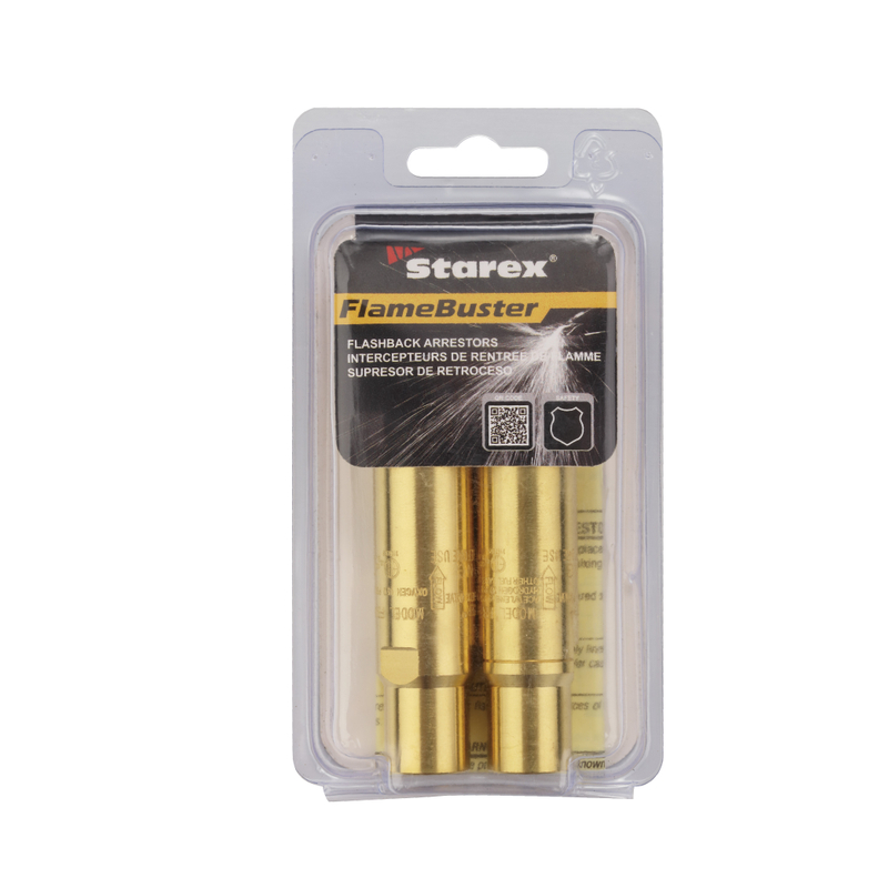 Supresor de retroceso de llama del regulador/antorcha FlameBuster serie 657