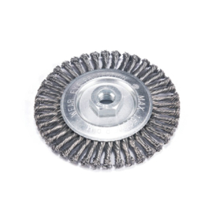 Cepillos Redondos De Alambre De Nudo Torcido Con Rosca
