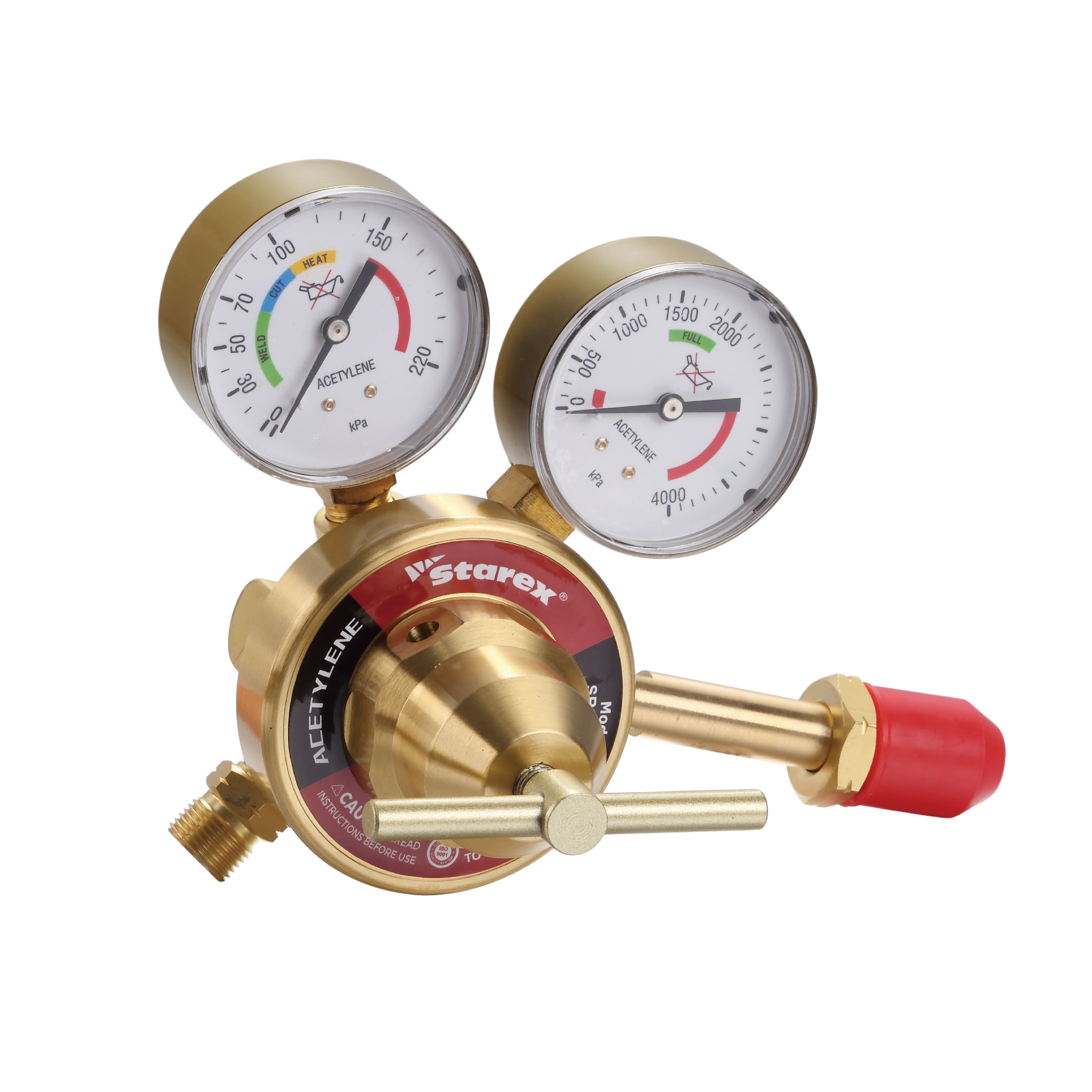 Regulador Monoetapa Oxígeno Acetileno y Propano SR28T