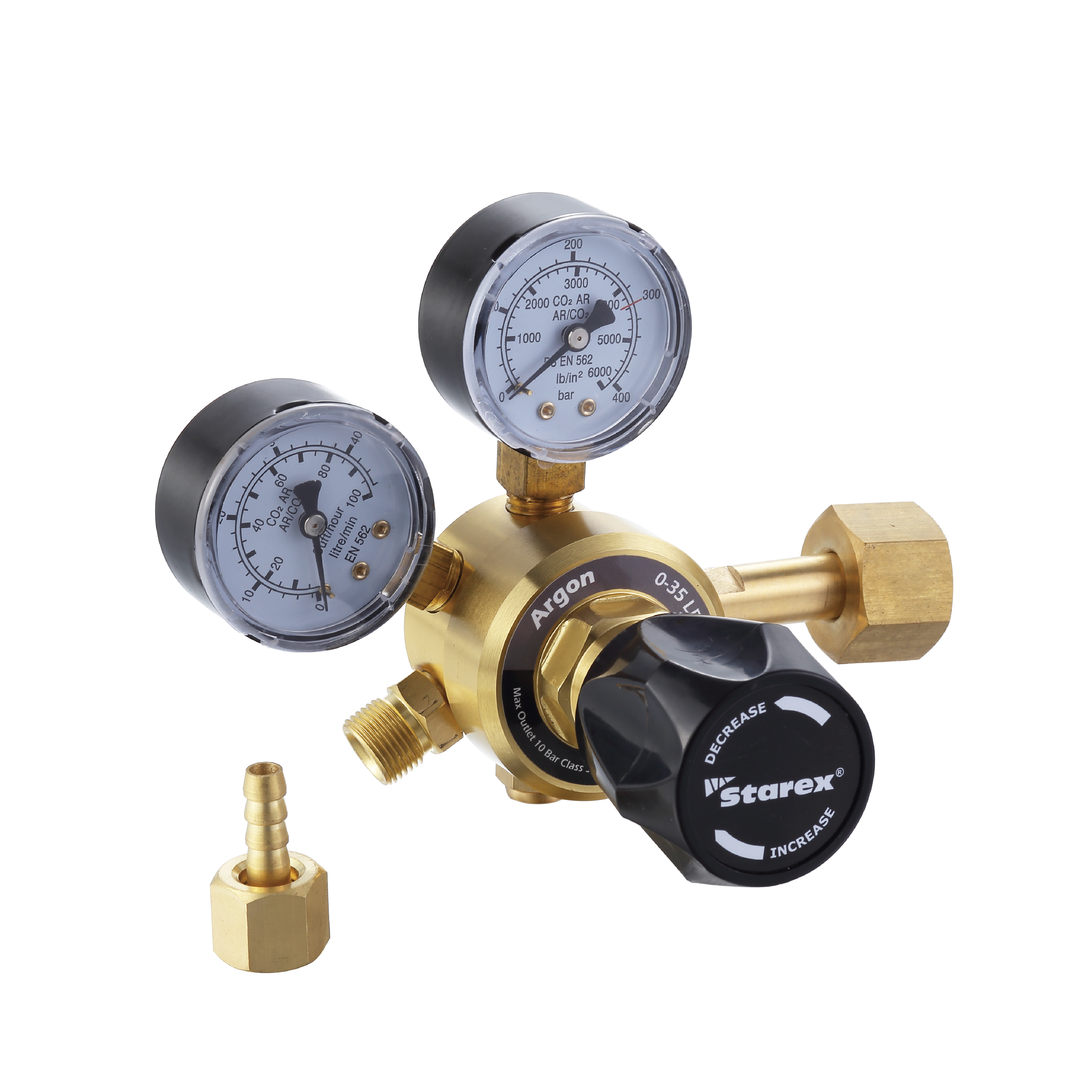 Regulador Monoetapa Oxígeno Acetileno y Co2 SR216