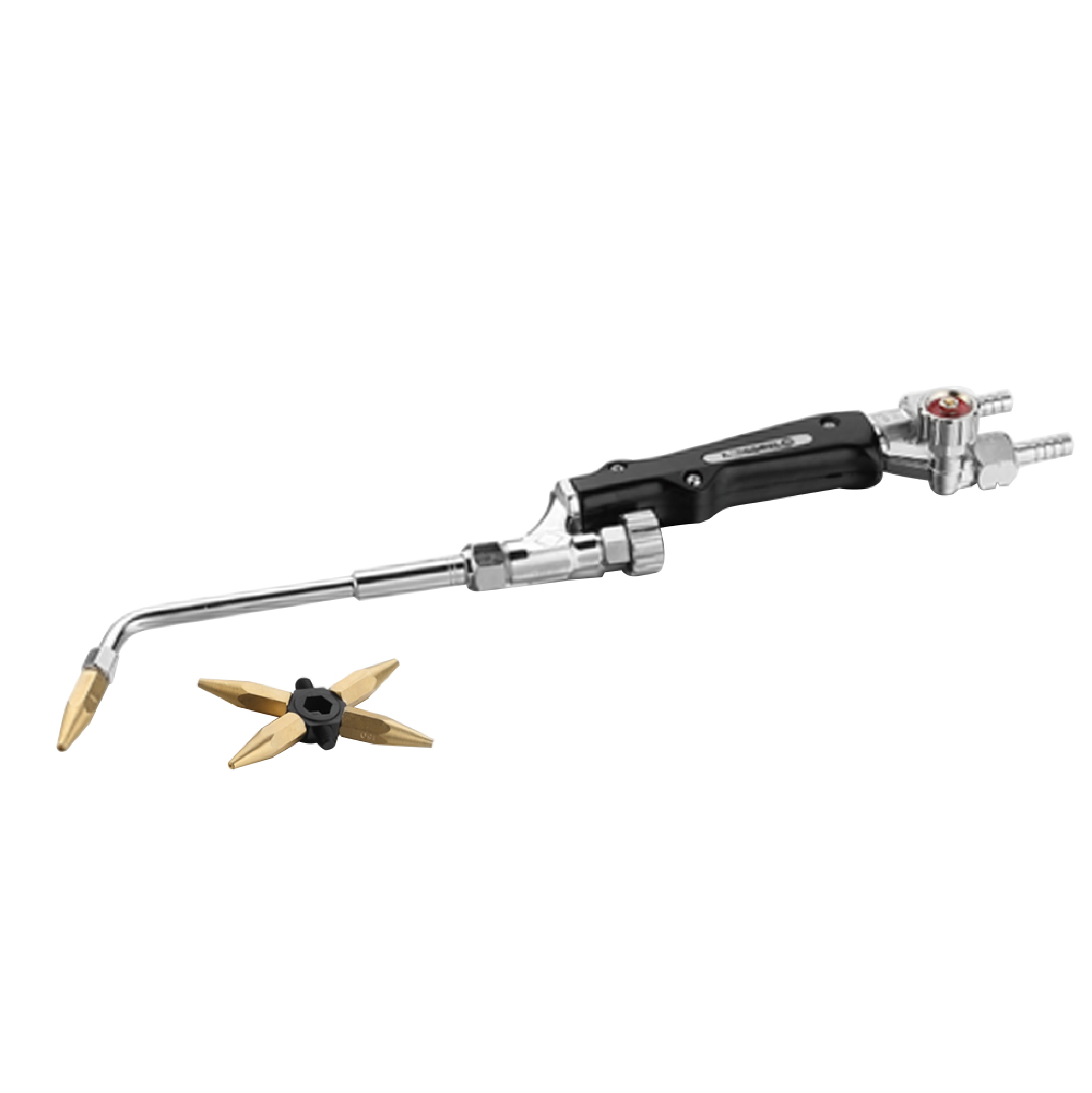 Antorcha de soldadura a gas duradera completada con 6 puntas